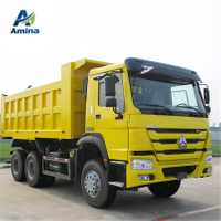Sinotruk HOWO 6X4 Left-Drive Dump Truck 371-430 Horsepower New Condition Euro 2 Diesel Fuel Low Price