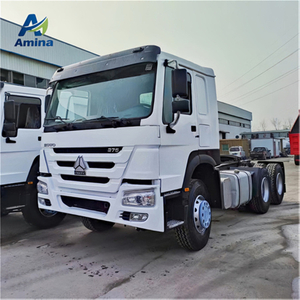 Sinotruk HOWO 6X4 Diesel Fuel Tractor Truck Automatic Transmission Euro 3 Emission New Air Suspension Low Price Used Truck