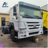 New HOWO 6X4 Truck 371-430HP Diesel Engine Fast Transmission Flat Roof Tractor Truck Euro 2/Euro 3 Left
