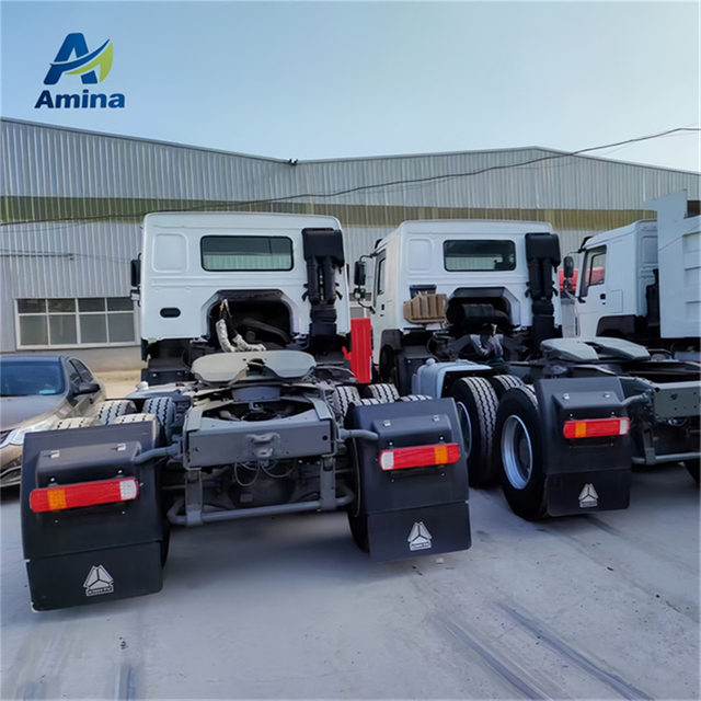 Used Sinotruk HOWO Heavy Duty 6X4 Tractor Truck Euro2 Diesel Fuel Left Steering Weichai Engine Brand Good Condition