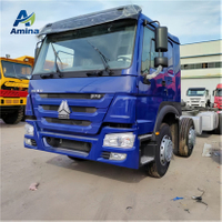 China Best Selling HOWO Brand 6X4 Sinotruk 371-430HP Truck Tractor Price for Africa Market