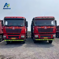 Used Shacman F3000 8x4 12-Wheel Dump Truck with 20 Cubic Tipper 30-50 Tons Capacity 380-430 HP 8x4 Drive