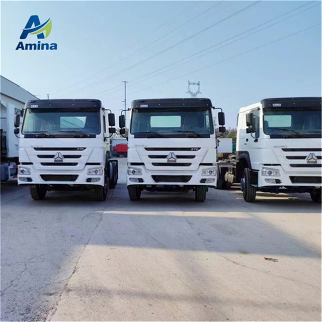 Sinotruk HOWO 371-430HP 6X4 Tractor Trucks 10 Whee Large Capacity Container Hot Selling in African Market