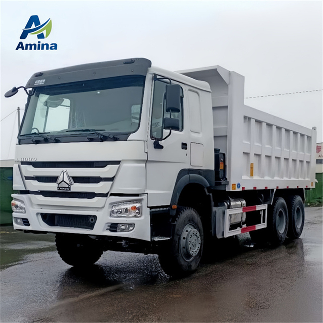 Dump Truck with 10 Wheeler 30 40 Cubic Meters HOWO 30tons 6X4 Used Dump Truck, Suitable for Road Freight Transportation in Nigeria