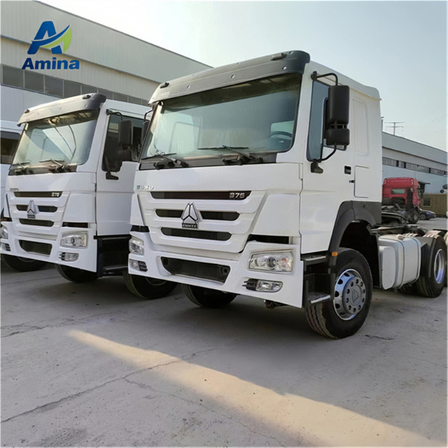 Completely Refurbished and Low-Priced Second-Hand HOWO Tractor Truck From China National Heavy Duty Truck Group 6X4 371-430 Horsepower for Sale, High-Quality Tr