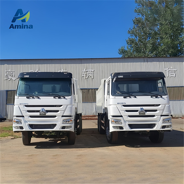 High Quality New Sinotruck HOWO 6X4 Tipper Dumper Truck Euro 2 Diesel Left Steering Heavy Segment Used Dump Trucks