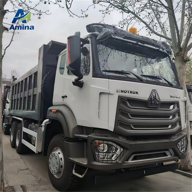 Sino Truck Used 371-430HP HOWO 10 Wheels Dump Truck Tipper with Good Condition for Africa