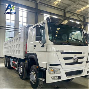 Sinotruk HOWO 420HP 8X4 LHD Diesel Automatic Commercial Dump Truck Chassis 31 Tons Euro 2 Emission Used Light Truck