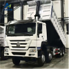 Used Condition Export Supply for Overseas HOWO Heavy-Duty 8X4 Rear Dump Truck Automatic Mining Tipper Truck