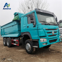 Sinotruk HOWO 6X4 Left-Drive Dump Truck 371-430 Horsepower New Condition Euro 2 Diesel Fuel Low Price