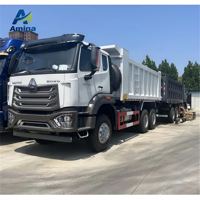 Sinotruk HOWO 6X4 Left-Drive Dump Truck 371-430 Horsepower New Condition Euro 2 Diesel Fuel Low Price