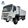 Sinotruk HOWO 6X4 371HP 380HP 400HP Dumper Tipper Tipping Diesel Sinotruck 10 Wheels Second Hand Used HOWO Dump Truck 