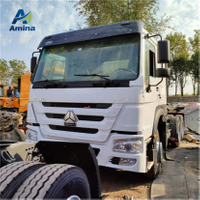 Used Sinotruk HOWO Tractor Second Hand Heavy Duty Truck Tractor 6X4 371HP-430HP, Made in China, High Reliability Heavy-Duty Trucks